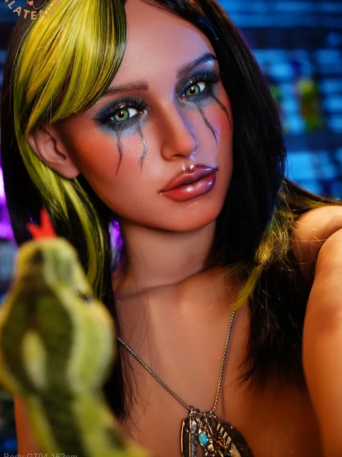 Galatea Doll F5144162cm D Cup Halloween Hottie ROS Silicone AI Sex Doll Head Galatea doll Male Sex Toys