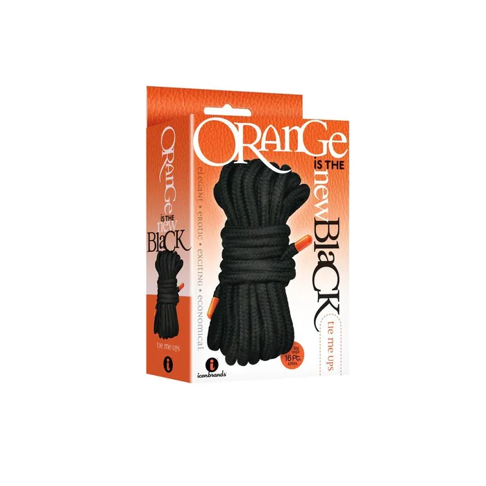 Icon Brands Anal The 9s Orange Is the New Black Tie Me Ups Black Icon Brands Anal The 9s Orange Is the New Black Tie Me Ups Black