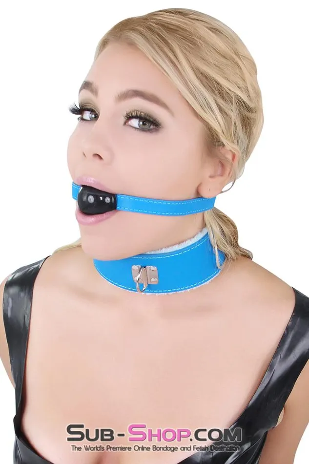 Idea Male Sex Toys 8845MQ Tantric Blue Strap Beginner Rubber Ball Gag MEGA Deal