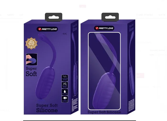 Kirk Rechargeable Vibrating Egg Purple Pretty Love Vibrators Kirk Rechargeable Vibrating Egg Purple Pretty Love Vibrators