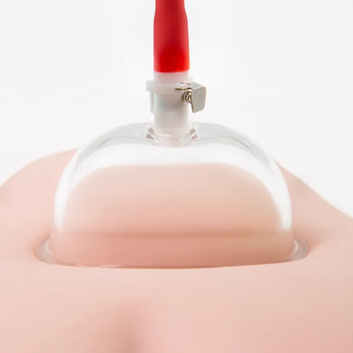 Male Sex Toys Temptasia Pussy Pump Feel Fabulous with Gentle Suction and Sensitivity Boost Blush Novelties