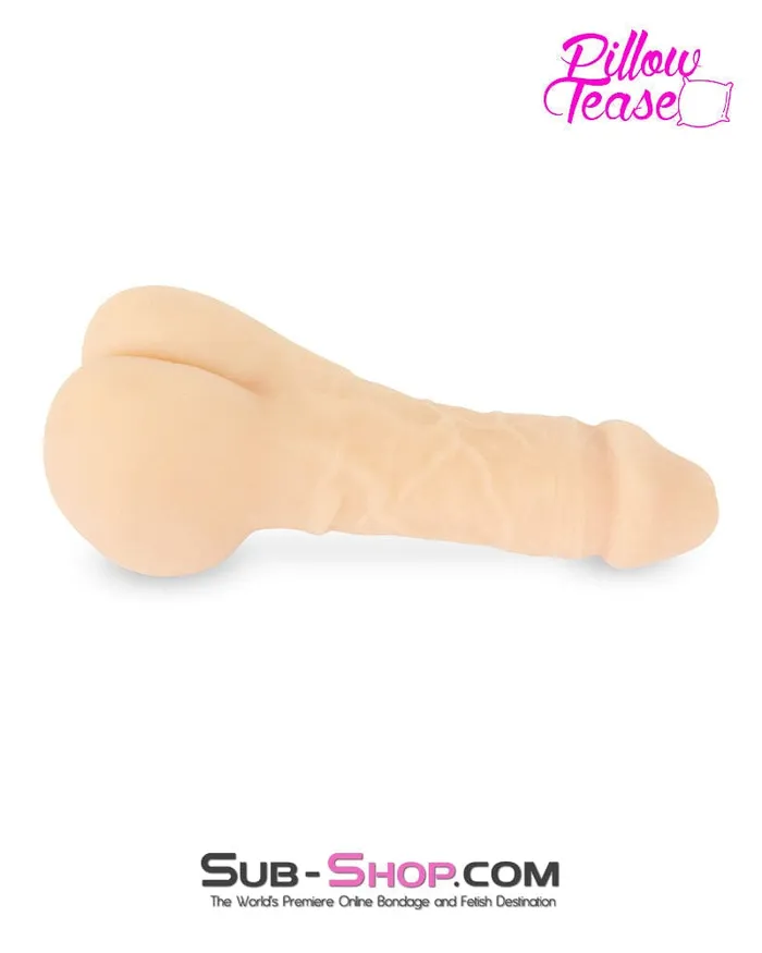 Moonwell 8752MSIS Sissy Tease Bigger Man Realistic Extension Dildo with Masturbation Hole Female Sex Toys