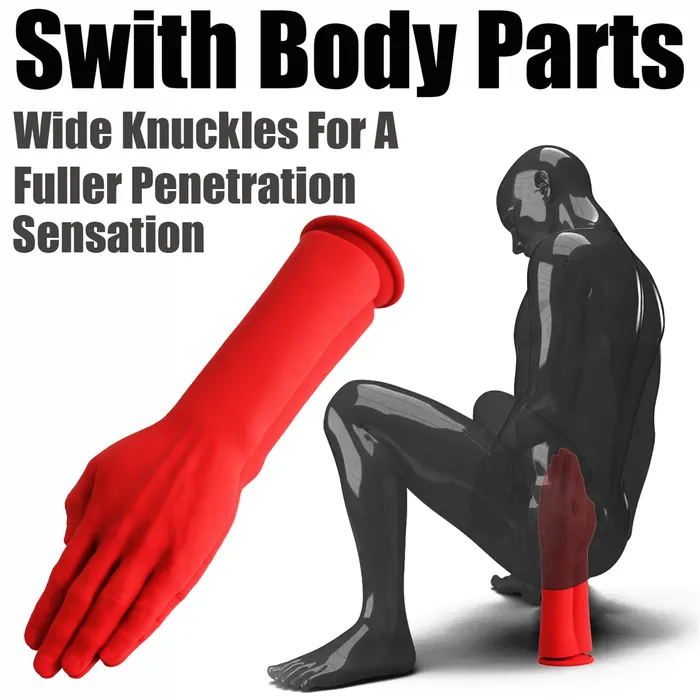 AIMITEX Giant Penis Liquid Silicone Dildo Butt Plug SM Sex Toy Lurevibe Anal