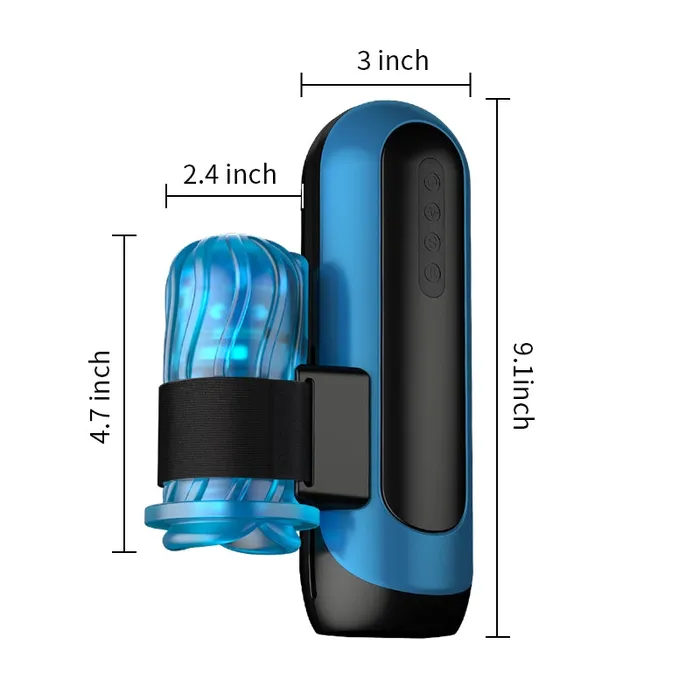 Lurevibe Auto Thrusting Vibrating Stroker Male Masturbator Lurevibe Male Sex Toys