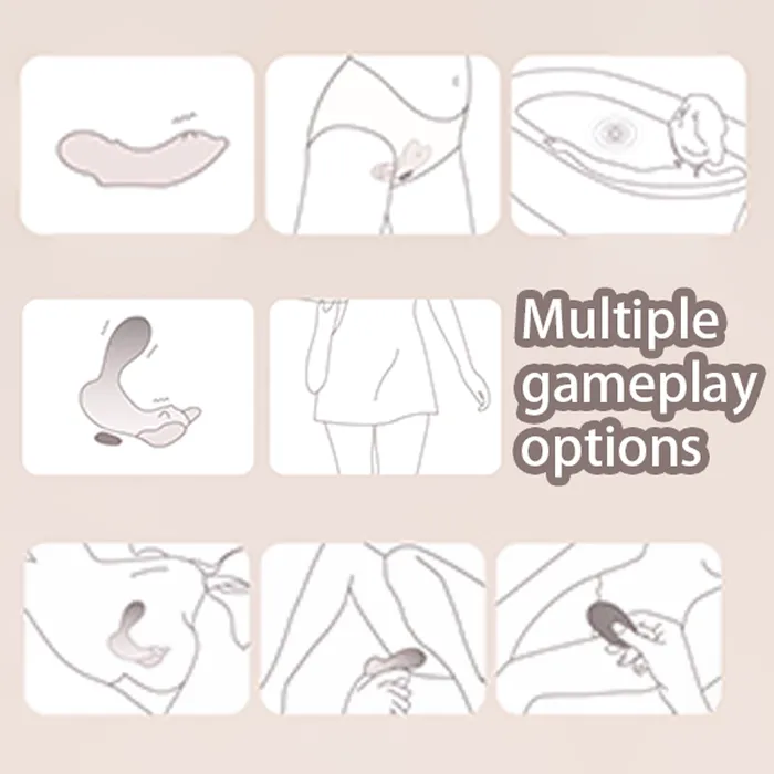 lurevibe Female Sex Toys Lurevibe Beaver Wearable Detachable Remote Control Vibrator