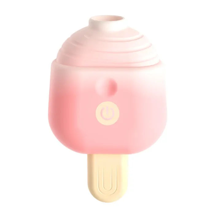Lurevibe LILO Ice Cream Sucking Vibrator Pink Girly Masturbator Vibrators