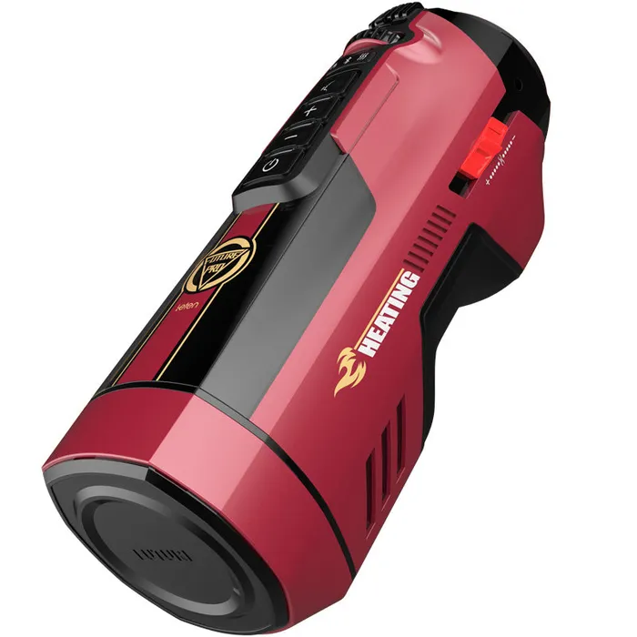 Lurevibe Telescopic Sucking Heated and Sounding Male Masturbator lurevibe Male Sex Toys