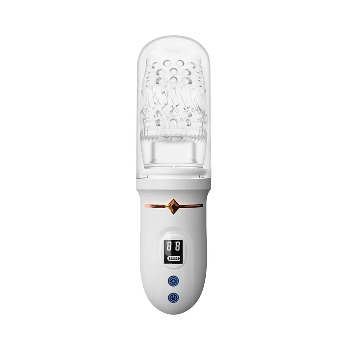 Male Sex Toys Lurevibe Lurevibe 40 Version Male Rose Toy Thrusting Rotating Vibrating Oral Sex Penis Stroker