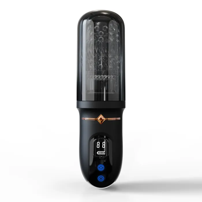 Male Sex Toys Lurevibe Lurevibe 40 Version Male Rose Toy Thrusting Rotating Vibrating Oral Sex Penis Stroker